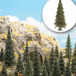 Busch 6576 TT/N Pine Trees with Roots 1-3/16" - 2-3/16" (Pack of 20) - Your Source for Gaming Essentials