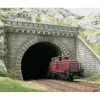 Busch 7023 Tunnel portal w/wngs 2trk - Your Source for Gaming Essentials