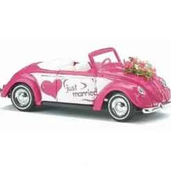 Busch 46707 1:87 Volkswagen Bug Just Married Pink - Your Source for Gaming Essentials