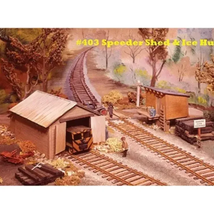 Campbell Scale Models 403 HO Auxiliary Sheds & Signs - Your Source for Gaming Essentials
