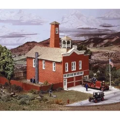 Campbell Scale Models 441 HO Breckenridge Fire House Kit - Your Source for Gaming Essentials