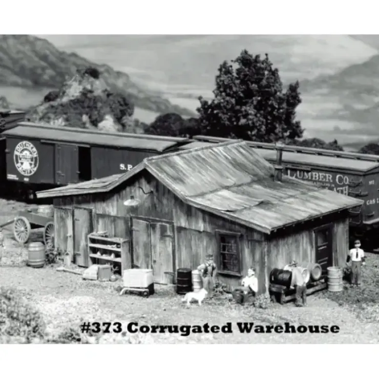 Campbell Scale Models 373 HO Corrugated Warehouse Building Kit - Your Source for Gaming Essentials