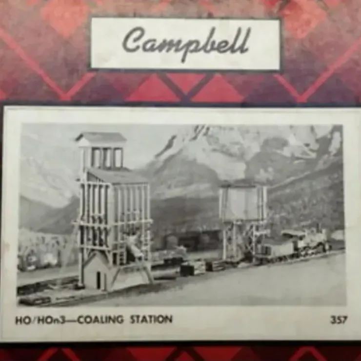 Campbell Scale Models 357-995 HO/HOn3 Coaling Station Kit - Your Source for Gaming Essentials