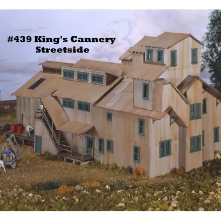 Campbell Scale Models 439 HO King's Cannery Building Kit - Your Source for Gaming Essentials