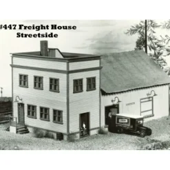 Campbell Scale Models 447 HO Large Freight Station Building Kit - Your Source for Gaming Essentials