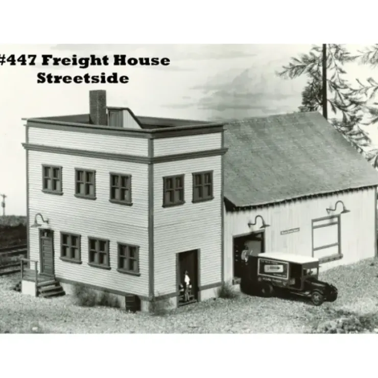 Campbell Scale Models 447 HO Large Freight Station Building Kit - Your Source for Gaming Essentials