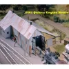 Campbell Scale Models 401 HO Quincy Engine House Building Kit - Your Source for Gaming Essentials