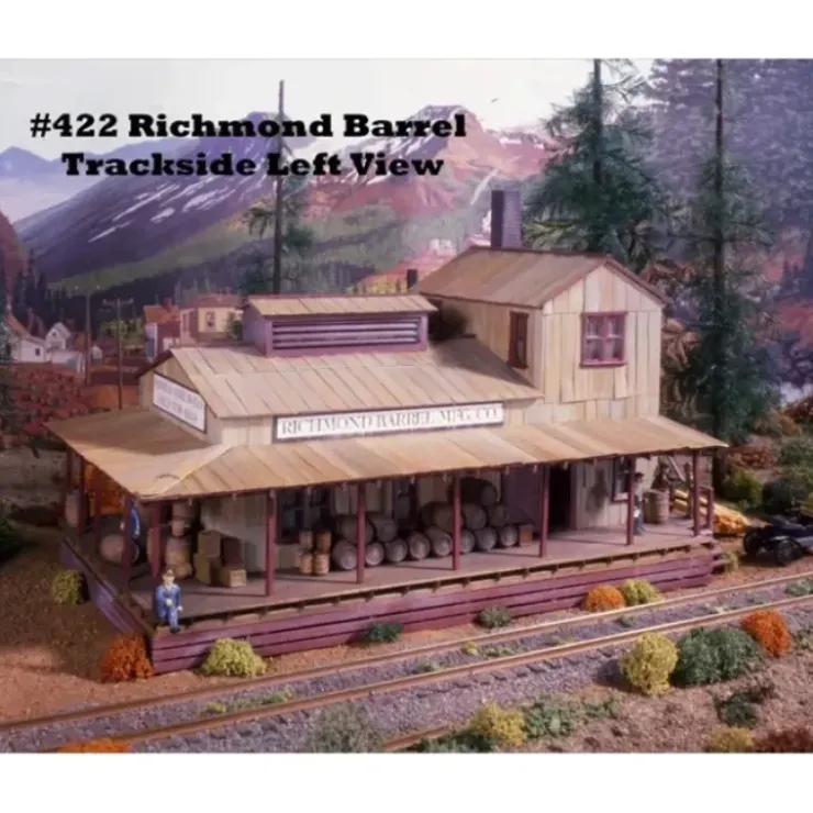 Campbell Scale Models 422 HO Richmond Barrel Manufacturing Company Kit - Your Source for Gaming Essentials