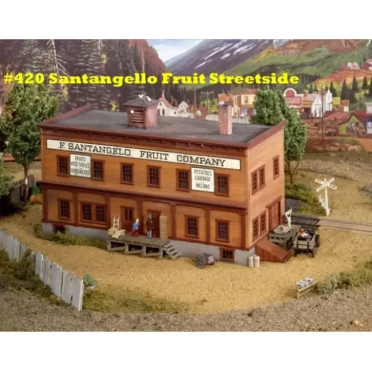 Campbell Scale Models 420 HO Santangelo Fruit Co. Building Kit - Your Source for Gaming Essentials