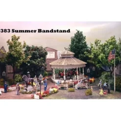 Campbell Scale Models 383 HO Summer Bandstand Kit - Your Source for Gaming Essentials