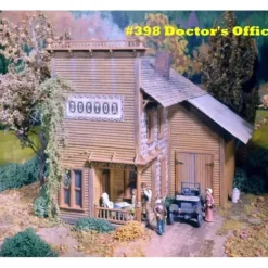 Campbell Scale Models 398 HO The Doctor's Office Building Kit - Your Source for Gaming Essentials