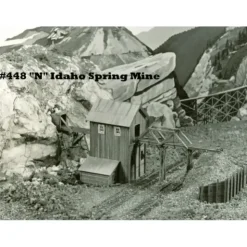 Campbell Scale Models 448 N Scale Idaho Springs Mine Building Kit - Your Source for Gaming Essentials