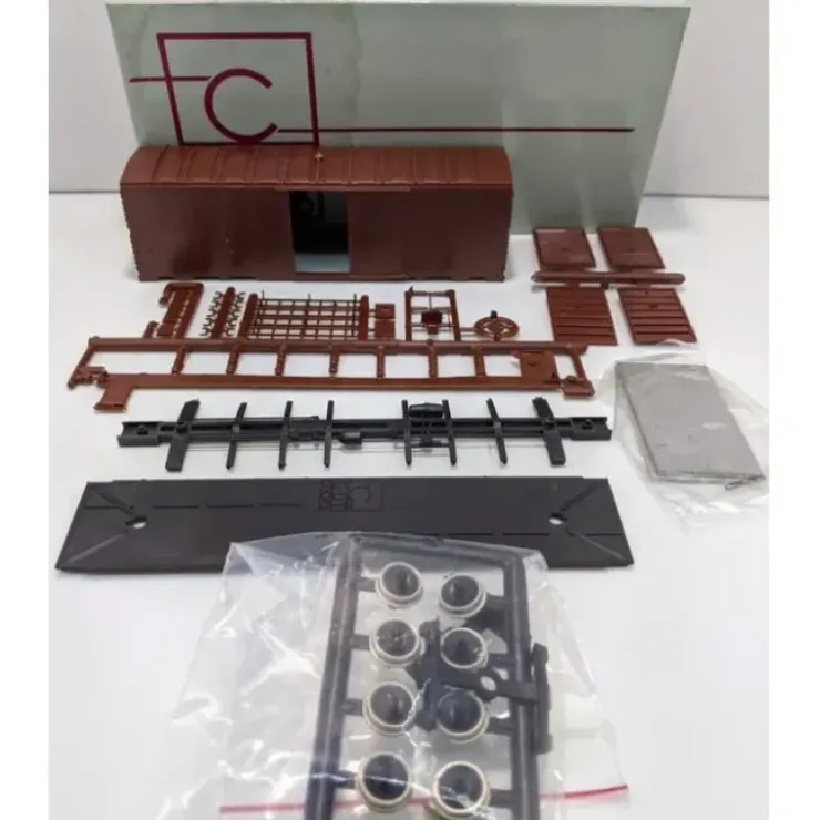 C&BT Shops 0100 HO Scale Undecorated 1944 AAR 40' Boxcar Kit LN/Box - Your Source for Gaming Essentials