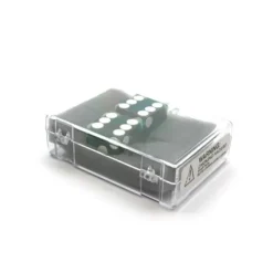Dice>Case of 2 Large 19mm Transparent Non-Precision Dice - Green with White Pips - Your Source for Gaming Essentials