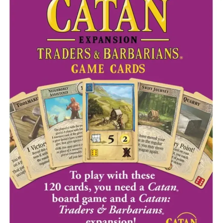Board Games>Catan: Traders and Barbarians Expansion Replacement Game Cards - Your Source for Gaming Essentials