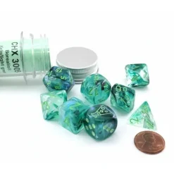 Dice>Chessex Lab Dice 6 Polyhedral 7-Die Set - Choose your color - Your Source for Gaming Essentials
