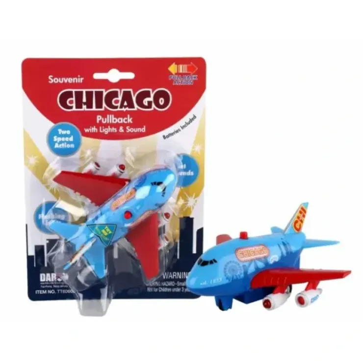Toys>Chicago Pullback Toy with Light and Sound - Your Source for Gaming Essentials