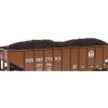 Chooch 70631 HO Model Die Casting Cars 3-Bay Hopper Coal Load (Set of 6) - Your Source for Gaming Essentials