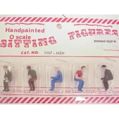 Circus Craft 1007 O Assorted Sitting Men Figures (Set of 5) - Your Source for Gaming Essentials