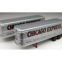Classic Metal Works 31104 HO Mini Metals Chicago Express 32'Trailers (Pack of 2) - Your Source for Gaming Essentials