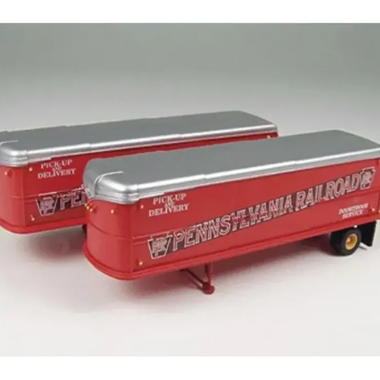 Classic Metal Works 31116 HO Mini Metals PRR 32' Aero-Van Trailer (Pack of 2) - Your Source for Gaming Essentials