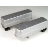 Classic Metal Works 31161 HO Mini Metals Unlettered Aerovan Trailers (Pack of 2) - Your Source for Gaming Essentials