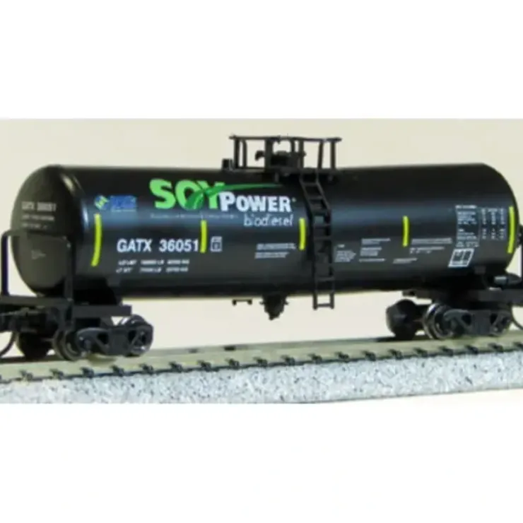 Con-Cor 14397 40' Funnel-Flow Tank Car - Ready to Run - Soy Power Biodiesel - Your Source for Gaming Essentials