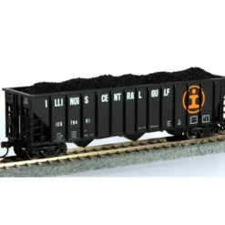Con-Cor 19314 Greenville 100-Ton 12-Panel 3-Bay Hopper - Ready to Run - Your Source for Gaming Essentials