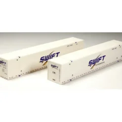 Con-Cor 0004-088019 HO Swift Intermodal 53' Rivet-Side Container (Pack of 2) - Your Source for Gaming Essentials