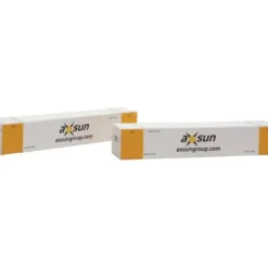 Con-Cor 453015 N Axsun Containers Monon 53' Rivet-Side Container #2 (Pack of 2) - Your Source for Gaming Essentials