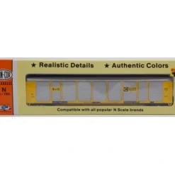 Con-Cor 0001-6030099(02)N Baltimore & Ohio Tri Level Auto Freight Car #910375 NIB - Your Source for Gaming Essentials