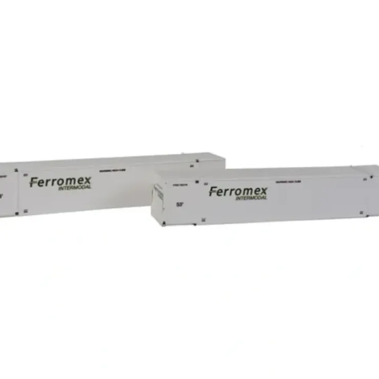 Con-Cor 453034 N Ferromex Monon 53' Rivet-Side Container (Pack of 2) - Your Source for Gaming Essentials