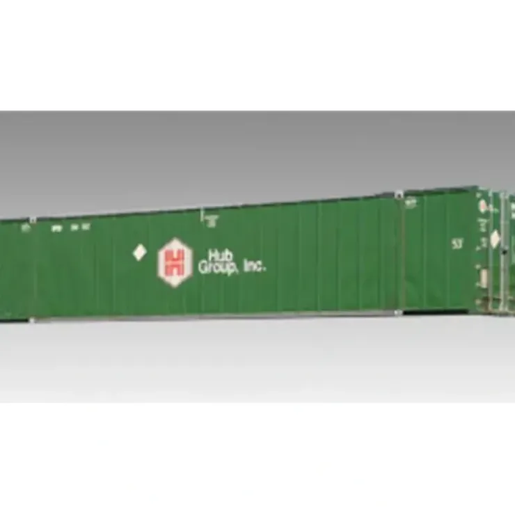 Con-Cor 453037 N Hub Group Monon 53' Rivet-Side Container #1 (Pack of 2) - Your Source for Gaming Essentials