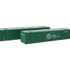 Con-Cor 453038 N Hub Group Monon 53' Rivet-Side Container #2 (Pack of 2) - Your Source for Gaming Essentials