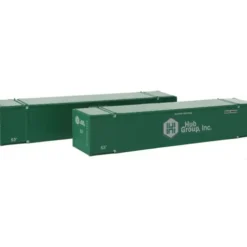 Con-Cor 453038 N Hub Group Monon 53' Rivet-Side Container #2 (Pack of 2) - Your Source for Gaming Essentials