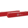 Con-Cor 453040 N Hub Group Monon 53' Rivet-Side Container #2 (Pack of 2) - Your Source for Gaming Essentials