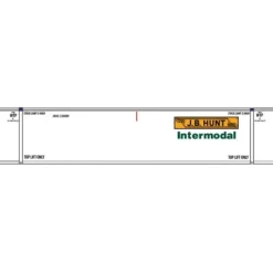 Con-Cor 453018 N JB Hunt Monon 53' Rivet-Side Container #1 (Pack of 2) - Your Source for Gaming Essentials