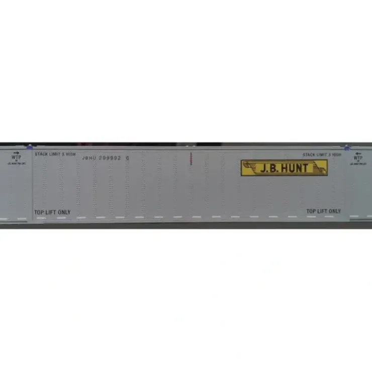 Con-Cor 453027 N JB Hunt Monon 53' Rivet-Side Container (Pack of 2) - Your Source for Gaming Essentials