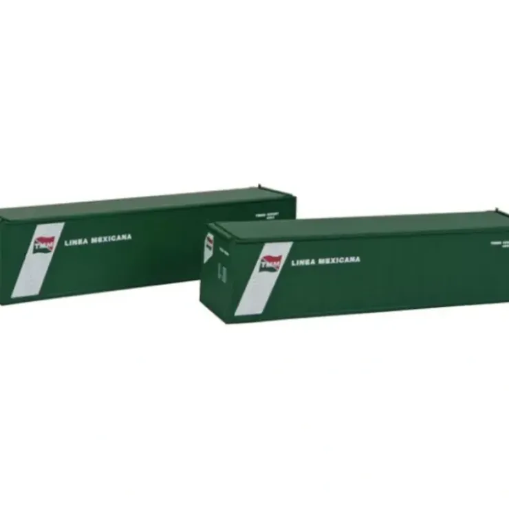 Con-Cor 443015 N Linea Mexicana TMM 40'' Hi-Cube Container #1 (Pack of 2) - Your Source for Gaming Essentials
