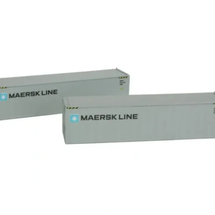 Con-Cor 443020 N Maersk Line 40' Hi-Cube Container #2 (Pack of 2) - Your Source for Gaming Essentials