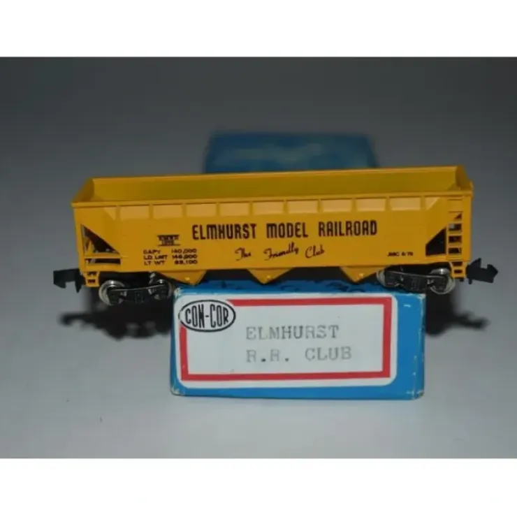 Con-Cor N Scale Elmhurst Model Railroad Gondola w/ Coal Load #1978 LN/Box - Your Source for Gaming Essentials