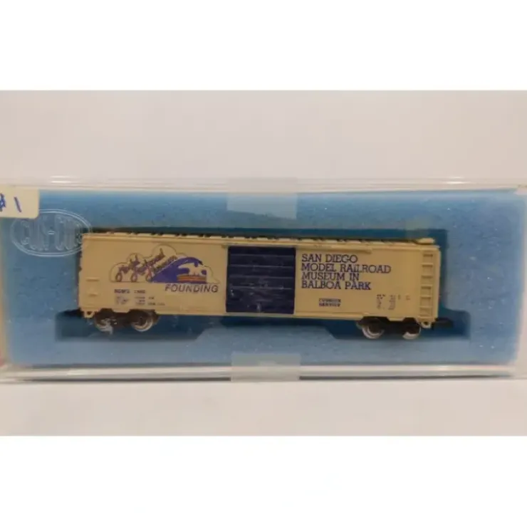 Con-Cor N Scale San Diego Museum Box Car #1982 LN/Box - Your Source for Gaming Essentials