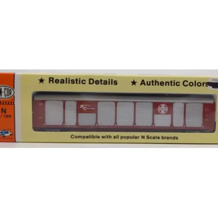 Con-Cor 0001-603020(03) N Scale Tri-Level Santa Fe Auto Rack Car #84361 NIB - Your Source for Gaming Essentials