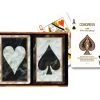 Cards>Congress Black Marble Cellutone Finish Standard 2 Pack Bridge Playing Cards - Your Source for Gaming Essentials
