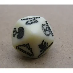 Dice>Custom Engraved 16mm D10 RPG D&D Dice - 5th Edition Race Dice - Your Source for Gaming Essentials