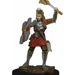 Tabletop Miniatures>D&D Icons of the Realms Premium Figure, Painted Miniature: (W6) Human Cleric Female - Your Source for Gaming Essentials