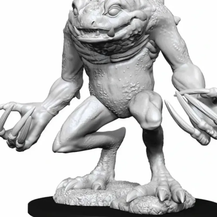 Tabletop Miniatures>D&D Nolzur's Marvelous Unpainted Miniatures (W14) Red Slaad - Your Source for Gaming Essentials