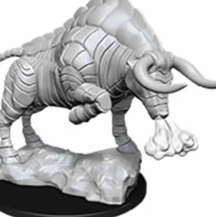 D&D Nolzur's Marvelous Unpainted Miniatures (W12) Gorgon - Your Source for Gaming Essentials* Tabletop Miniatures