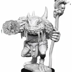 Tabletop Miniatures>D&D Nolzur's Marvelous Unpainted Miniatures (W12.5) Green Slaad - Your Source for Gaming Essentials