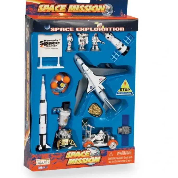 Toys>Daron Lunar Explorer 13 Piece Playset with Kennedy Space Center Sign - Your Source for Gaming Essentials